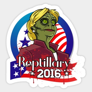 Reptillary for president 2016 Sticker